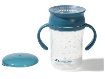 TRINKTASSE MIT AUSLAUFSCHUTZ MIT 360°GRIFFEN