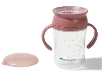 TRINKTASSE MIT AUSLAUFSCHUTZ MIT 360°GRIFFEN