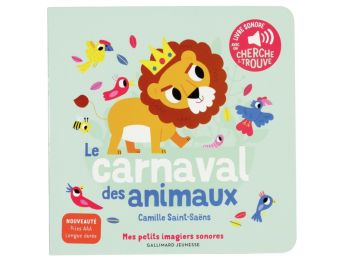 LIVRE SONORE AIRS CLASSIQUES Le carnaval des animaux