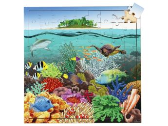 VERBUNDENES PUZZLE Meerestiere
