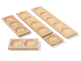 SORTIERSCHALENPLATTEN 1 bis 5 Fächer