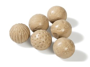 BOULES DE MODELAGE À EMPREINTES Nature