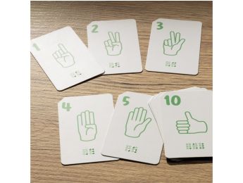 CARTES BRAILLE Les chiffres