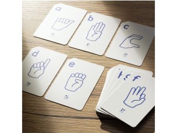 CARTES BRAILLE Les lettres