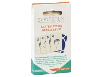 BRAILLE KARTEN Die Buchstaben