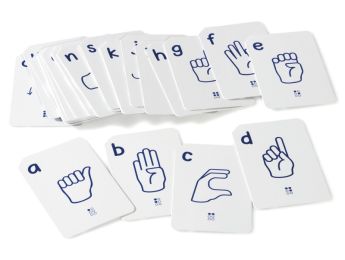 CARTES BRAILLE Les lettres
