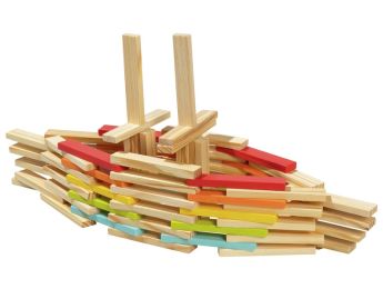 LATTES DE CONSTRUCTION Multicolores 150 pièces