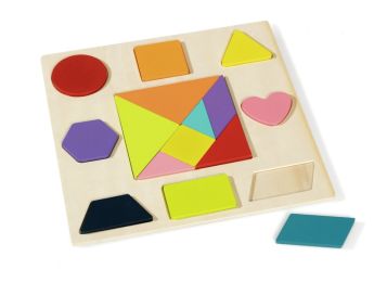 INLEGPUZZEL Geometrische vormen