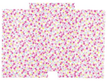 FEUILLES DE PAPIER DÉCOPATCH Gouttes de peinture