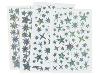 HOLOGRAFISCHE STICKERS Stars