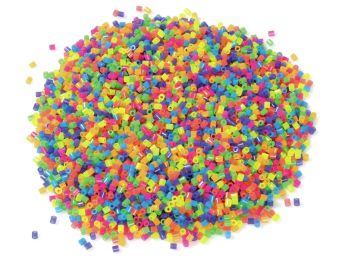 PERLES À REPASSER Translucides fluo