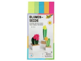 BLÄTTER AUS SEIDENPAPIER Neon