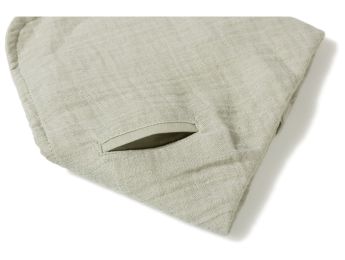 LÄTZCHEN BANDANA MIT DRUCKKNOPF Einfarbig