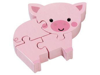 HOUTEN PUZZEL Varken
