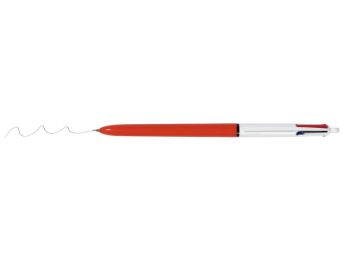 STYLO BILLE 4 couleurs Pointe fine