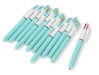 STYLOS BILLE 4 couleurs Couleurs fun