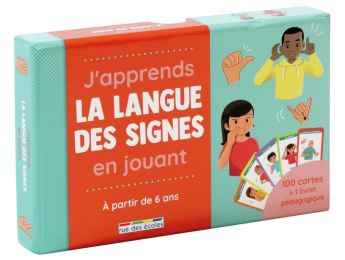 JEU ÉDUCATIF J'apprends la langue des signes en jouant