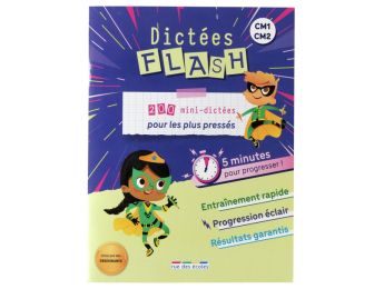 CAHIER DE DICTÉES FLASH CM1 - CM2