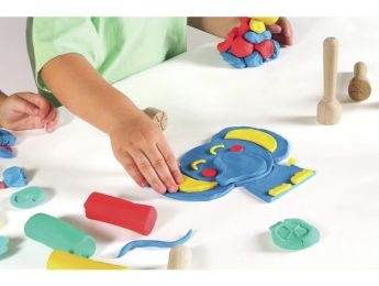 MODELLIERMASSE PFLANZLICH Plastilina Baby 60 x 38 g
