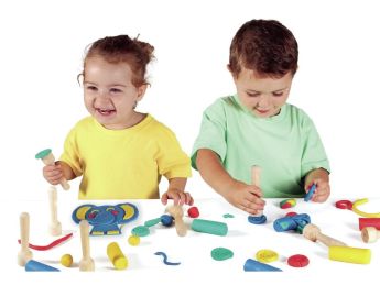 Plastilina Baby PLANT-BASED MODELLING CLAY 18 x 38 g