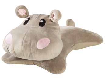 BESCHWERTES PLÜSCHTIER 1,5 KG Nilpferd