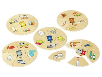PUZZLES HUMANICO Mülltrennung