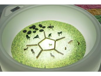 DÉCOR TRANSLUCIDE POUR TABLE SENSORIELLE La nature