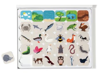 COFFRET PÉDAGOGIQUE YOLI L'habitat des animaux