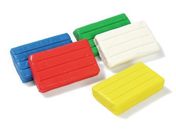 PÂTE À MODELER SUPER SOFTY 5 x 350 g Couleurs primaires