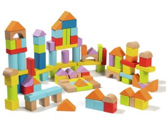 COLOURED BUILDING BLOCKS