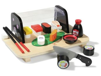 SET DE SUSHIS EN BOIS