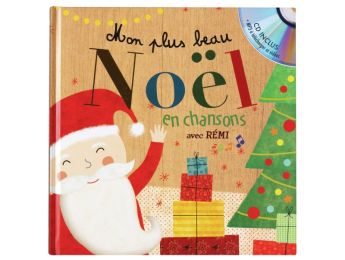 LIVRE CD MON PLUS BEAU NOËL EN CHANSONS avec Rémi