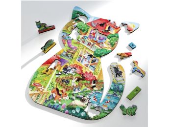 PUZZLE SILHOUETTE Les animaux de compagnie
