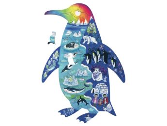 PUZZLE SILHOUETTE Les animaux polaires