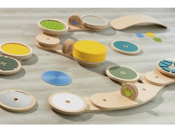 PLOTS EN BOIS COLORÉS Scogym Évolution