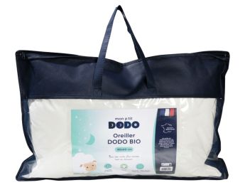 OREILLER GARNI EN BOUTEILLES RECYCLÉES 60 x 40 cm
