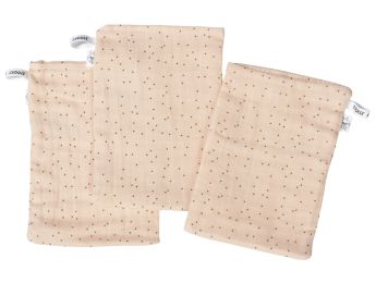 GANTS DE TOILETTE Mousseline
