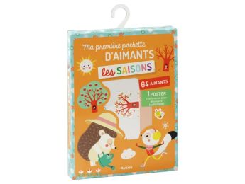 MA PREMIÈRE POCHETTE D'AIMANTS Les saisons