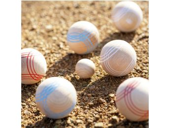 BOULES DE PÉTANQUE en bois