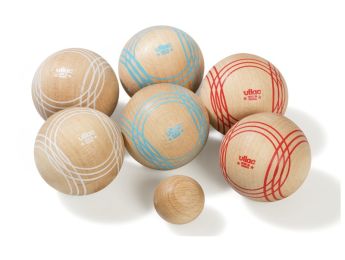BOULES DE PÉTANQUE en bois