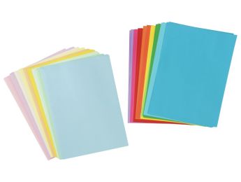 FEUILLES DE PAPIER COULEUR 80 g Classiques et pastel