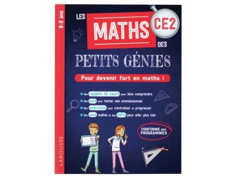CAHIER D'EXERCICES LES MATHS DES PETITS GÉNIES CE2