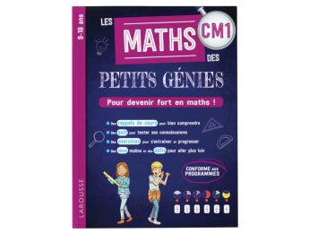 CAHIER D'EXERCICES LES MATHS DES PETITS GÉNIES CM1