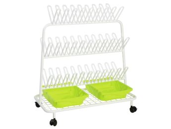 OUTDOOR-WAGEN STIEFELABLAGE Mit 2 Behältern