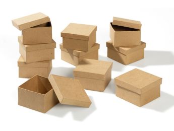 BOÎTES CARRÉES À DÉCORER