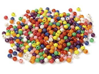 PERLES BOULES Décor doré