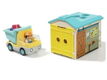 GARAGE UND LKW PLAYMOBIL JUNIOR