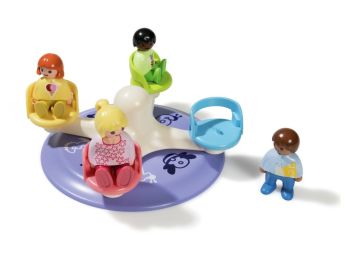 PLAYMOBIL JUNIOR NUMBER-MERRY-GO-ROUND