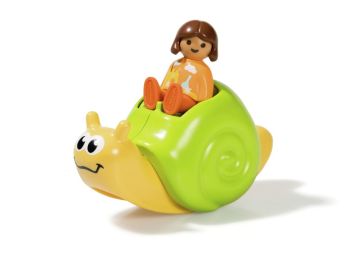 ENFANT AVEC ESCARGOT PLAYMOBIL JUNIOR