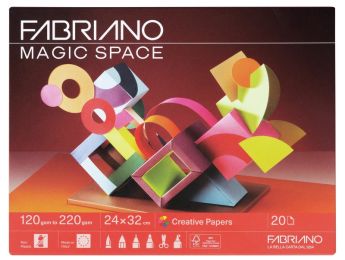 FEUILLES DE PAPIERS DE BRICOLAGE Magic space